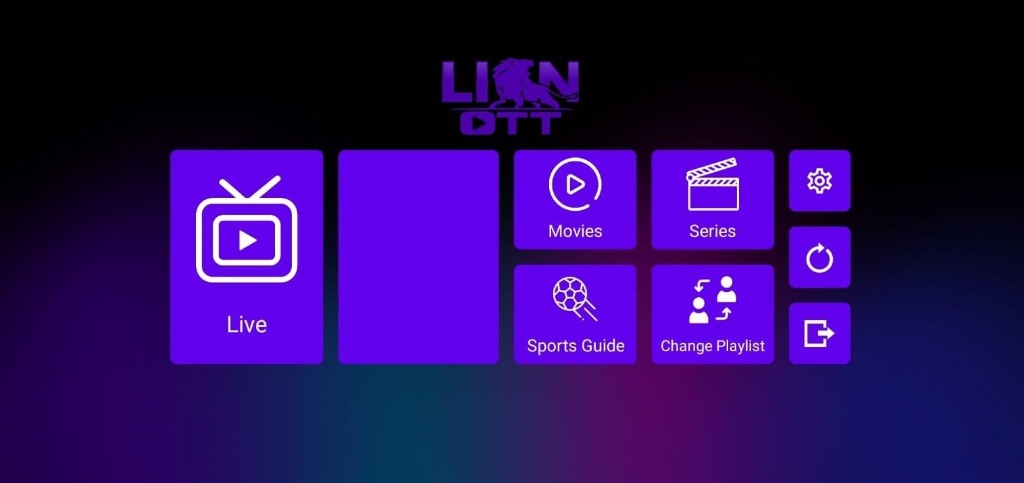 LION OTT Interface